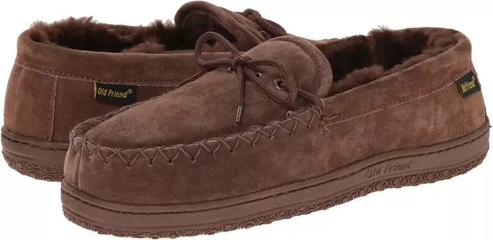 Тапочки Loafer Moccasin Old Friend, цвет Dk.Brown