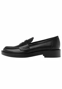 Тапочки LOAFERS Stradivarius, цвет black