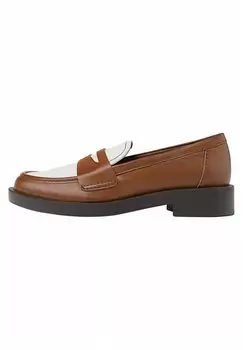 Тапочки LOAFERS Stradivarius, цвет brown