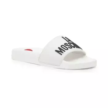 Тапочки Love Moschino, белый