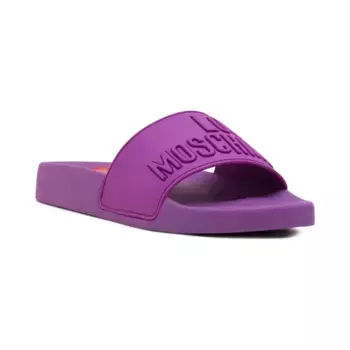 Тапочки Love Moschino, фиолетовый