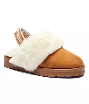 Тапочки Love Moschino, кэмел