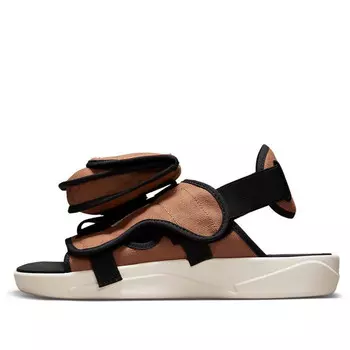 Тапочки ls slide 'archaeo brown' Air Jordan, коричневый