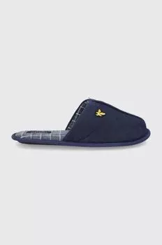 Тапочки Lyle & Scott, темно-синий
