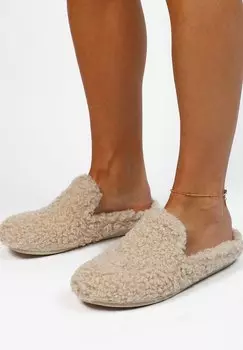 Тапочки Manfield, цвет beige