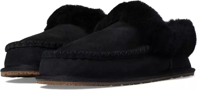 Тапочки Manitobah Mukluks Cabin Clog, цвет Black/Noir