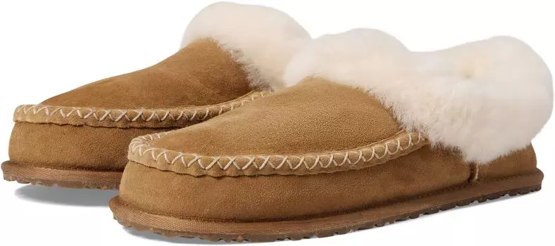 Тапочки Manitobah Mukluks Cabin Clogs, цвет Oak/Chene