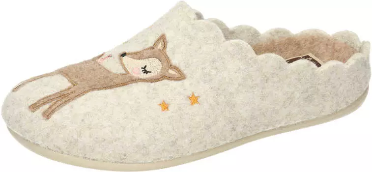 Тапочки Manitu Home Klassische, белый