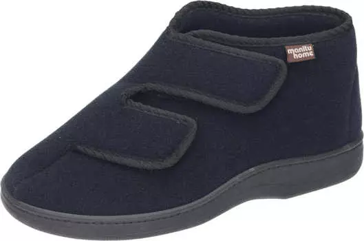 Тапочки Manitu Home Klassische, черный