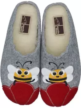 Тапочки Manitu-Home Klassische, серый