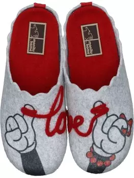 Тапочки Manitu-Home Klassische, серый