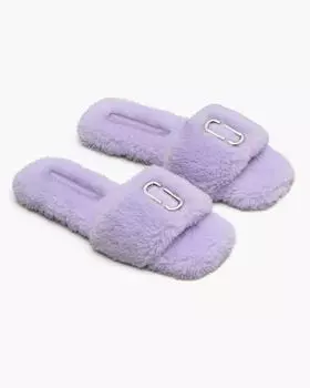 Тапочки Marc Jacobs, сиреневый