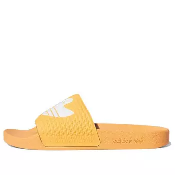 Тапочки mark gonzales x shmoofoil slide 'hazy orange' Adidas, желтый