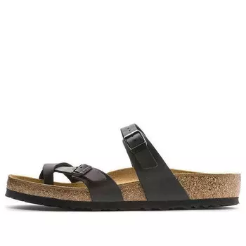 Тапочки mayari birko-flor 'black' Birkenstock, черный