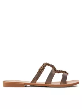 Тапочки Melissa, коричневый