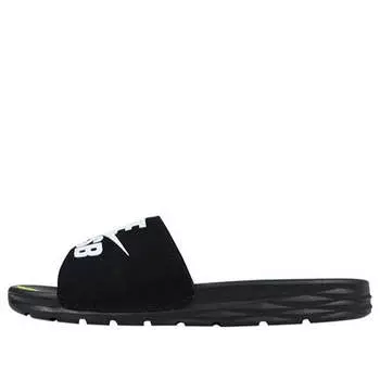 Тапочки men's sandals sports slippers 'black white' Nike, черный