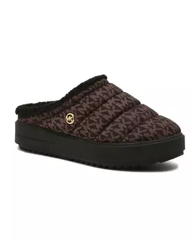 Тапочки Michael Kors EMMETT QUILTED SLIP ON, коричневый