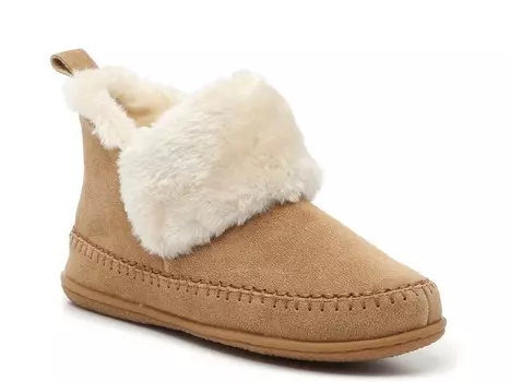 Тапочки Minnetonka Joanne Bootie, коричневый