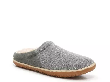Тапочки Minnetonka Tahoe с потертостями, серый