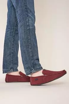 Тапочки-мокасины "Fielding 3" Moshulu, красный