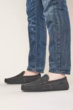 Тапочки-мокасины "Fielding 3" Moshulu, серый