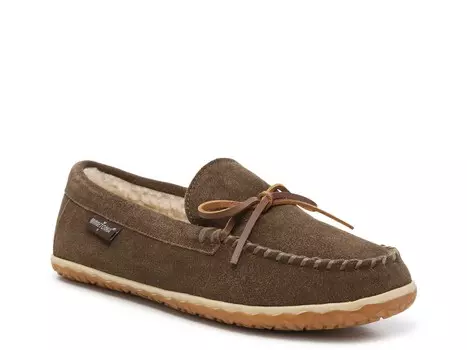 Тапочки-мокасины Tomm Minnetonka, темно-коричневый