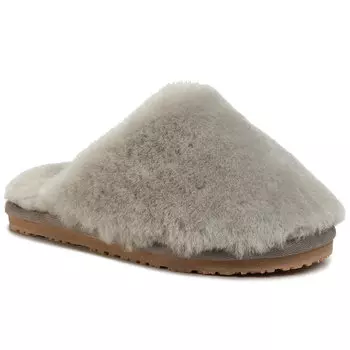 Тапочки Mou ClosedToe Sheepskin, серый