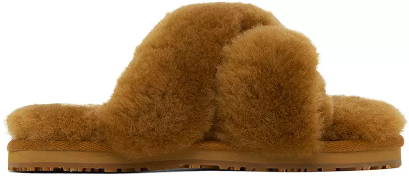 Тапочки Mou Tan крест-накрест