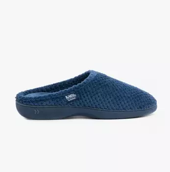 Тапочки-мюли Totes Isotoner Popcorn с эффектом памяти, темно-синий