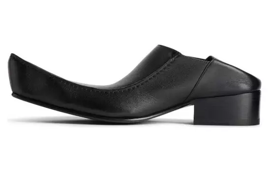 Тапочки мужские Balenciaga Romeo Elongated-toe, черный