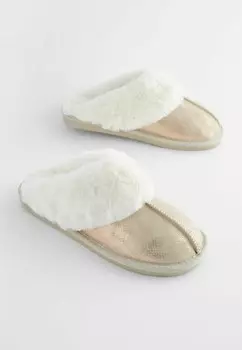 Тапочки Next, бежево-пестрый