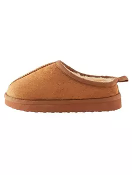 Тапочки Next Flats, коричневый