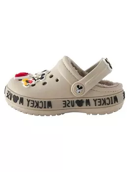 Тапочки Next Slippers Mickey Mouse, бежевый