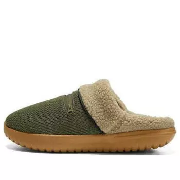 Тапочки Nike Burrow SE 'Green', цвет pilgrim/rhinestone/elemental gold/black