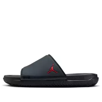 Тапочки nike jordan play slide 'anthracite university red' Air Jordan, мультиколор