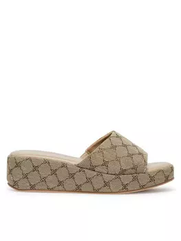 Тапочки Nine West, бежевый