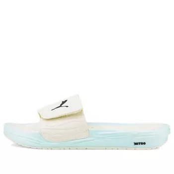 Тапочки nitrocat v 'white blue' Puma, белый