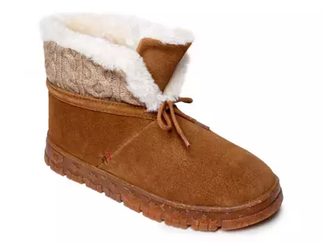 Тапочки Norean Bootie Minnetonka, цвет tan