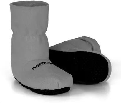 Тапочки normani Weiche Krnerpantoffeln mit Leinsamenfllung fr die Mikrowelle, серый