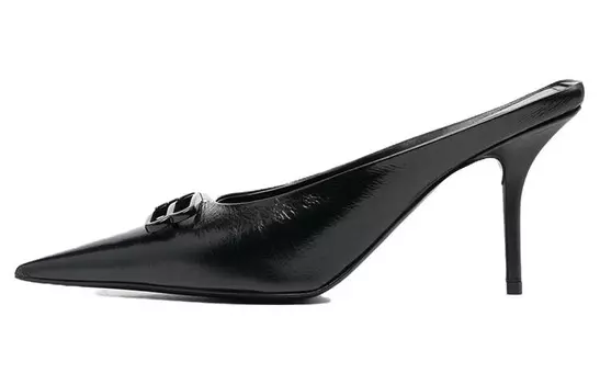 Тапочки-ножи женские Balenciaga, черный