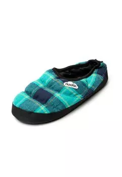 Тапочки Nuvola, бирюзово-синие
