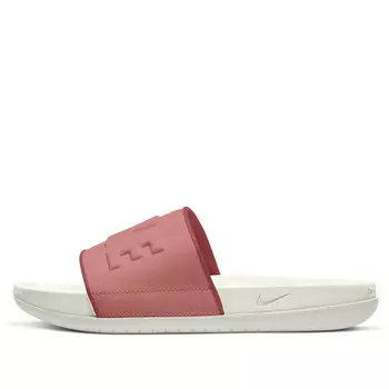 Тапочки offcourt slide 'canyon rust' Nike, белый