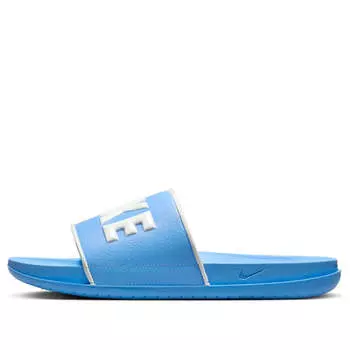 Тапочки offcourt slides 'university blue' Nike, синий