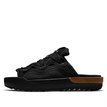 Тапочки offline 2.0 slip-on 'black' Nike, черный