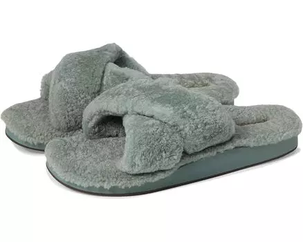 Тапочки OluKai Hila Heu, цвет Muted Green/Muted Green