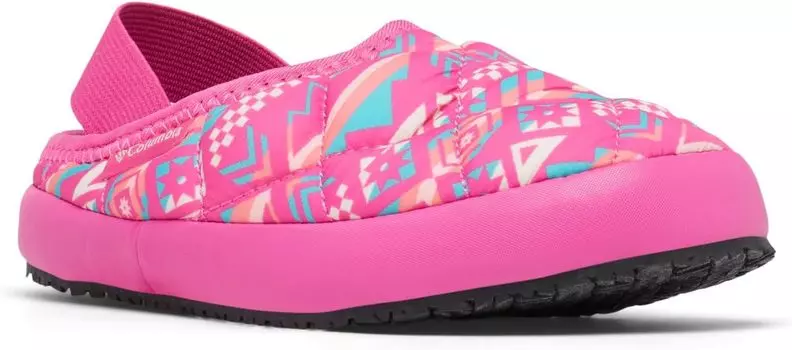 Тапочки Omni-Heat Lazy Bend Camper Columbia, цвет Pink Ice/Geyser