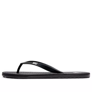Тапочки on deck flip flop 'black' Nike, черный