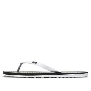Тапочки on deck flip flop 'white' Nike, белый