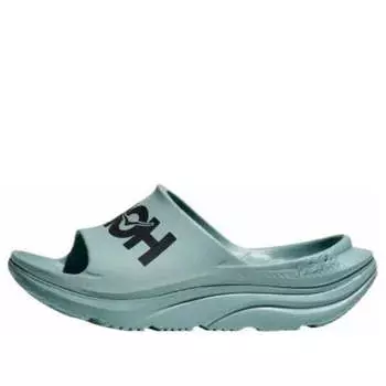 Тапочки ora athletic slide Hoka One One, синий