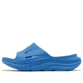 Тапочки ora recovery slide 3 'diva blue' Hoka One One, синий
